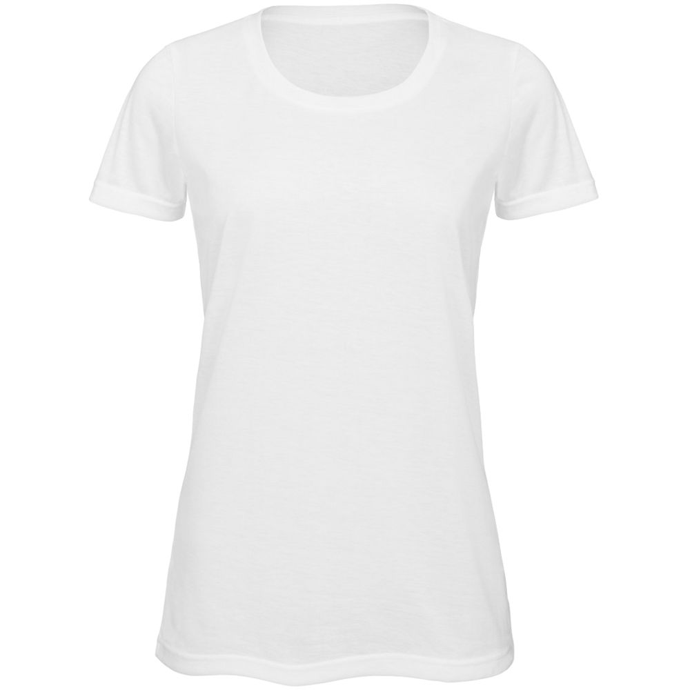 Футболка женская SUBLIMATION, белая, XS