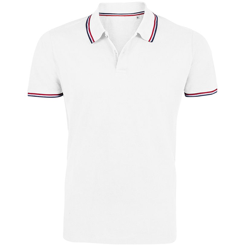 Рубашка поло мужская Prestige Men, белая, S