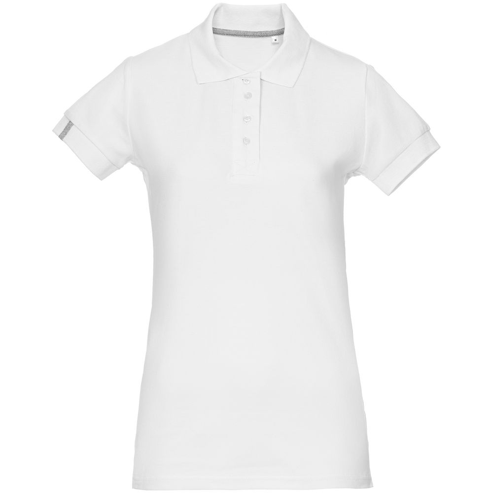 Рубашка поло женская Virma Premium Lady, белая, M
