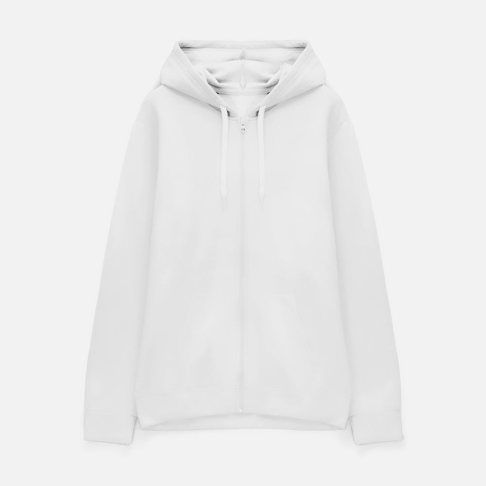 Толстовка унисекс Stone, белая, XS