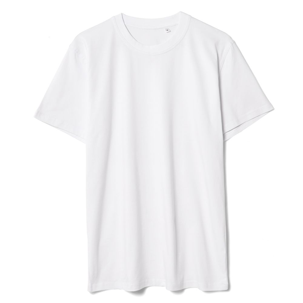 Футболка мужская T-bolka Stretch, белая, S