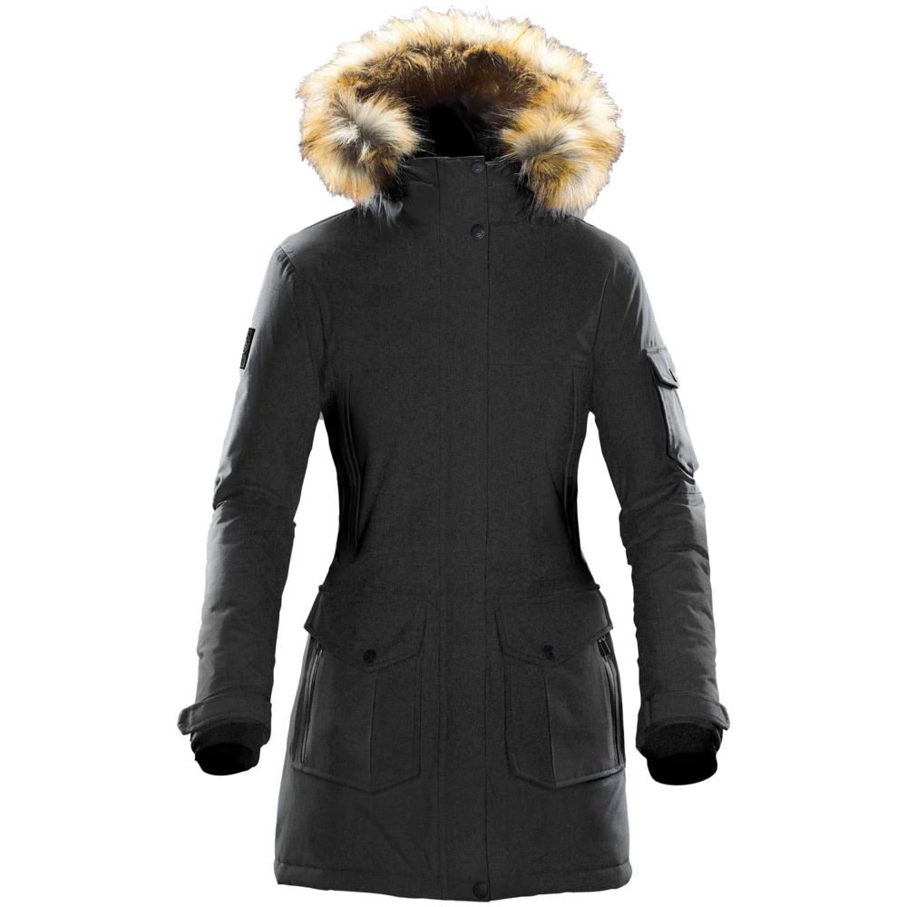 Парка женская Explorer, серый меланж, XL