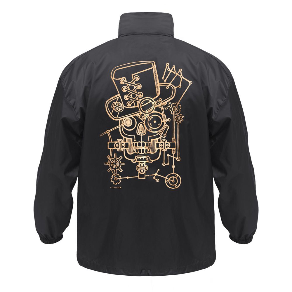 Ветровка John Steampunk, черная, S