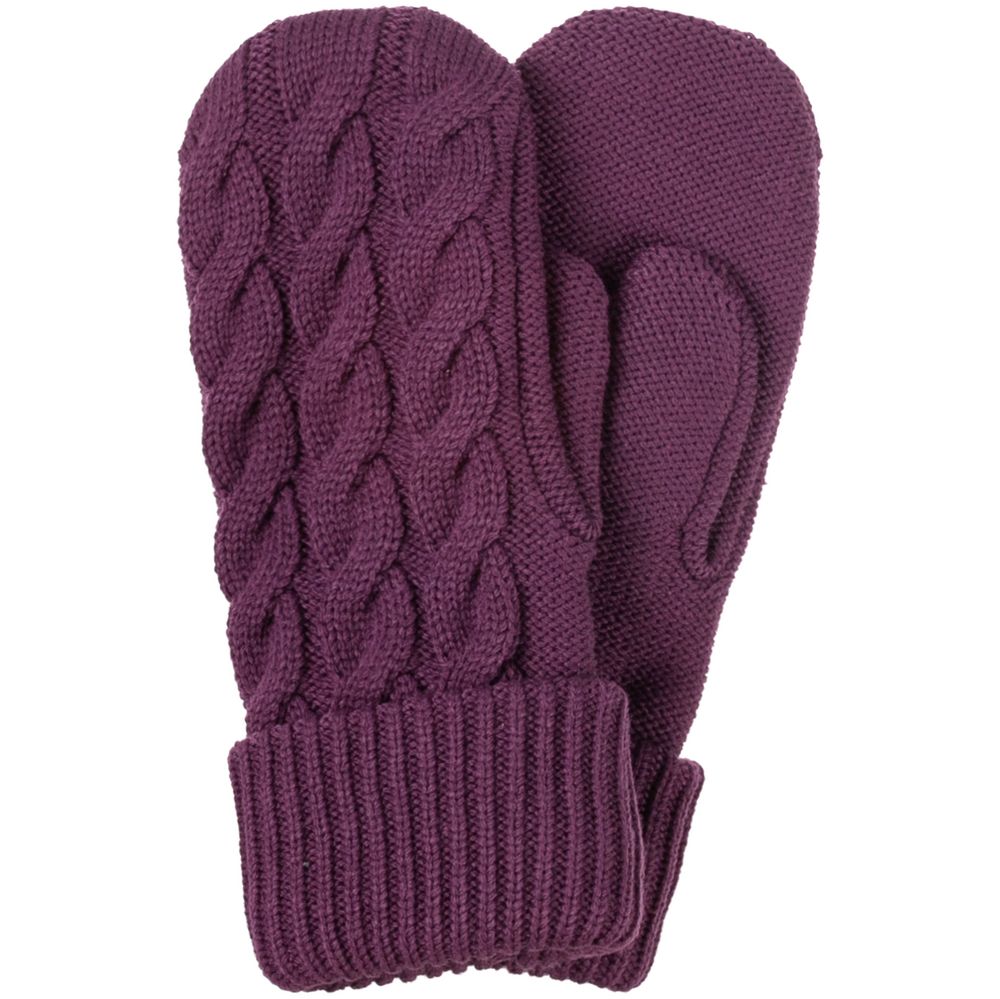 Варежки Heat Trick, баклажановые, L/XL