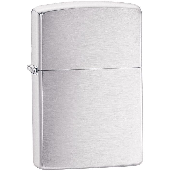 Зажигалка Zippo Armor Brushed, матовая, серебристая