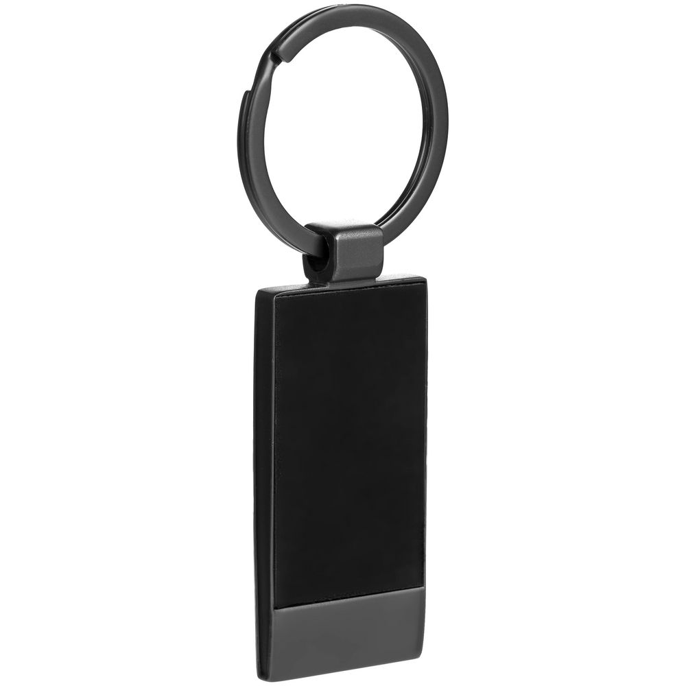 Брелок Gun Metal Rectangle ver. 2 с графитовой вставкой, Брелок Gun Metal Rectangle ver.2, графитовый