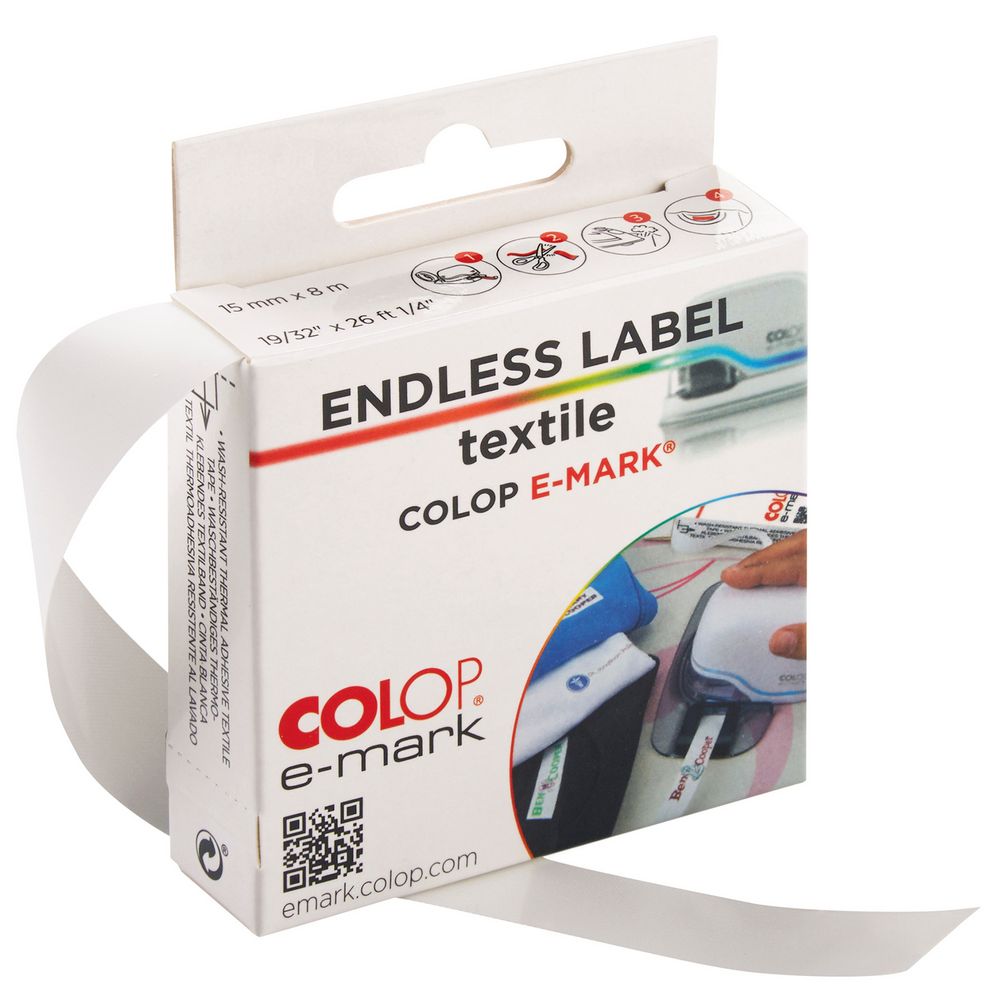 Термоклеевая лента Colop E-mark для текстиля, 14149.00