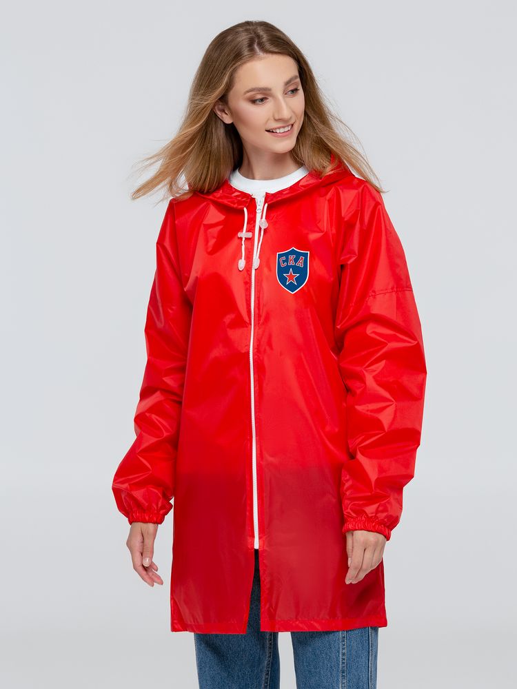 Дождевик «СКА», красный, XS