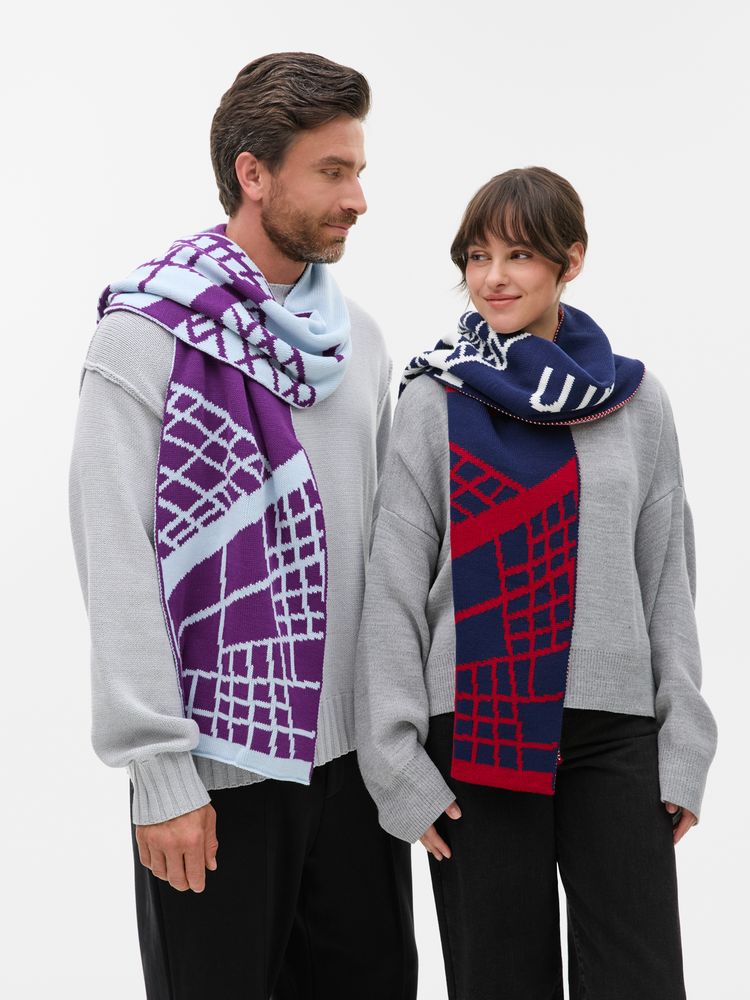Шарф Joyful Grand Grand Max, XL, на заказ, Шарф Joyful Grand Max на заказ, XL, акрил