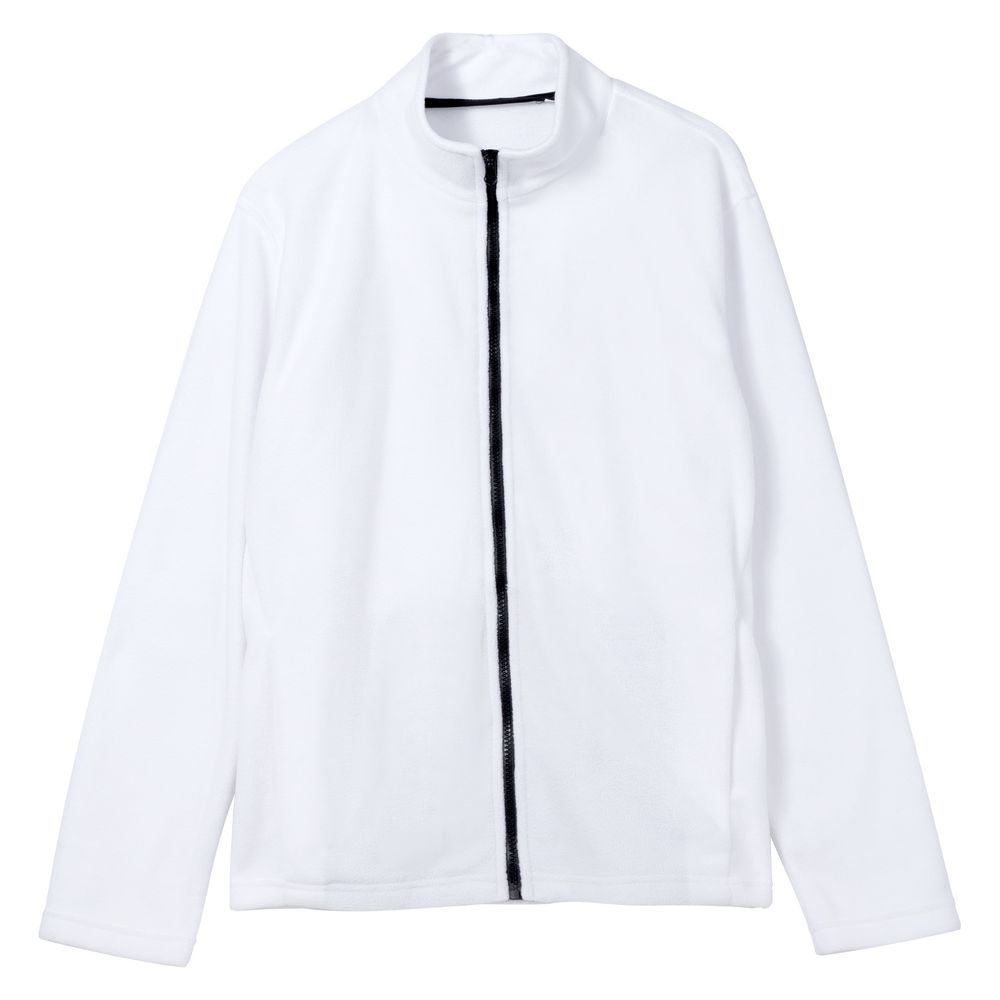 Куртка флисовая унисекс Manakin, белая, XS/S