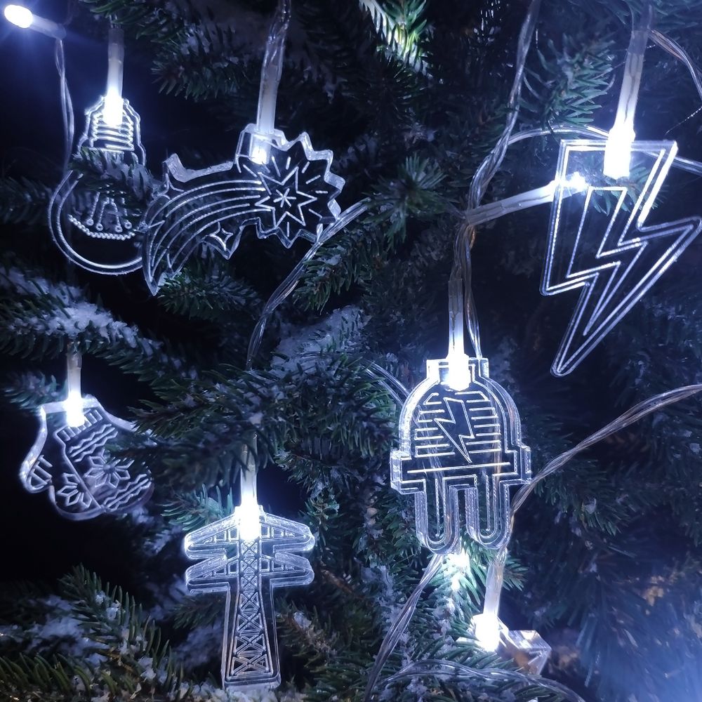 Светодиодная гирлянда Xmas Power, энергетика, 30156