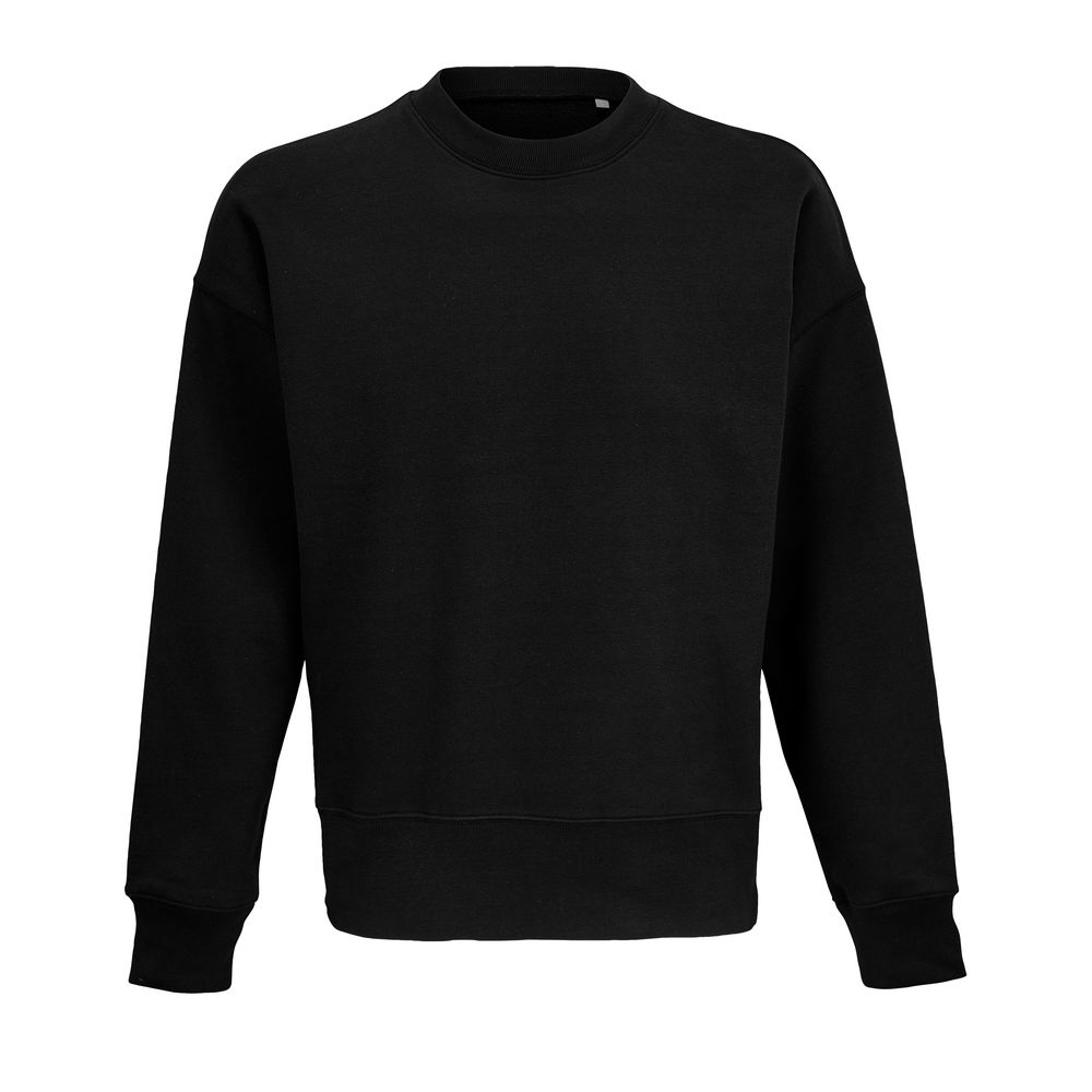 Свитшот унисекс Authentic, черный, XXL