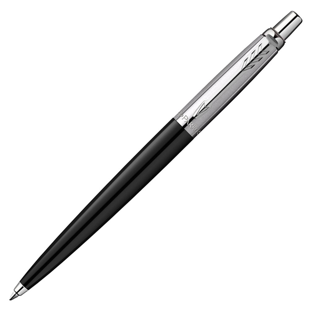 Ручка шариковая Parker Jotter Originals, Black Chrome CT, черная
