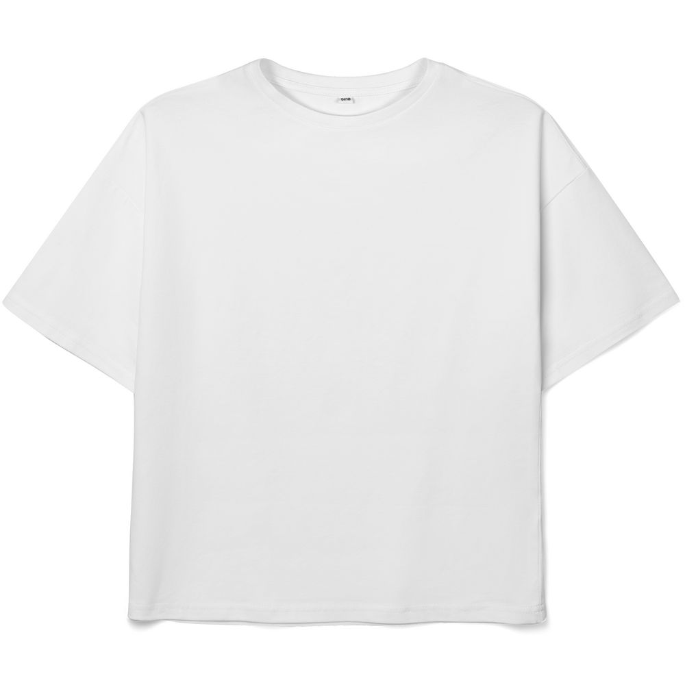 Футболка детская оверсайз Teezer, белая, 6 лет (110-116 см)