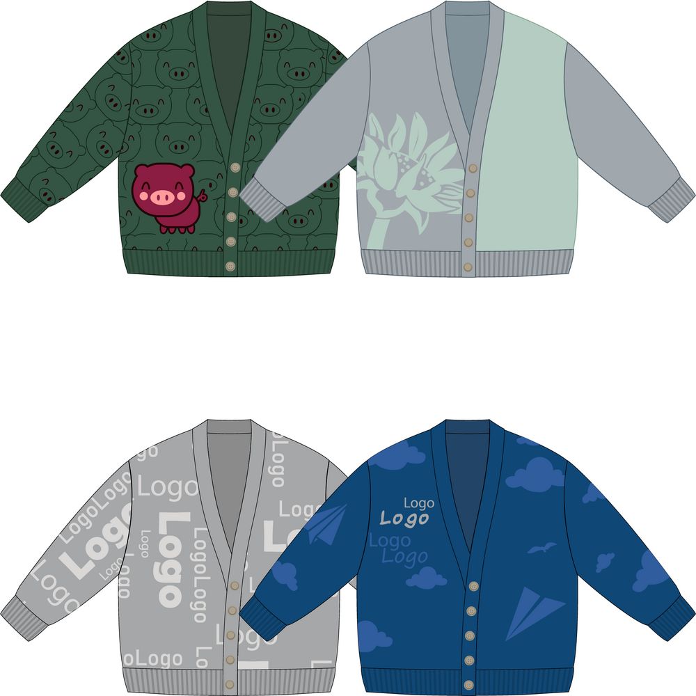 Кардиган Cozy Knit Grand на заказ, акрил, S/M