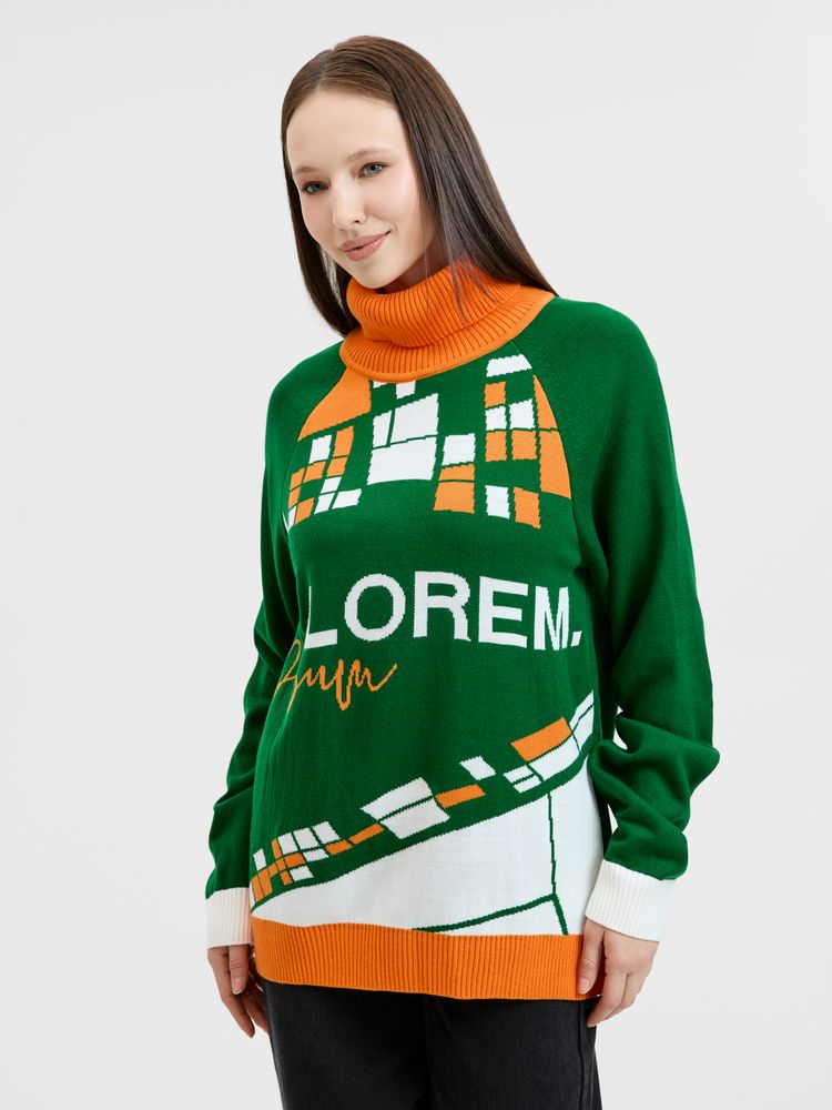Джемпер на заказ Tricksy Net Reglan, акрил, S