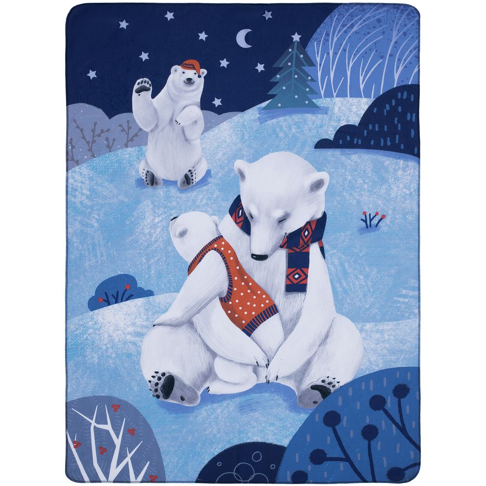 Флисовый плед Wintart Bear, 18649.00