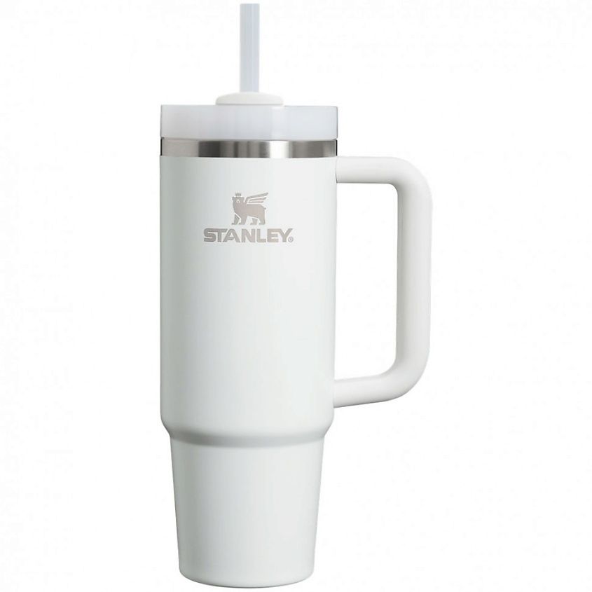 Термокружка Quencher H2.0 с трубочкой, Термокружка Quencher H2.0 1180 с трубочкой, белая