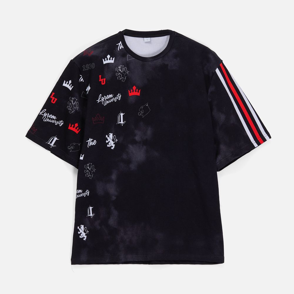 Футболка оверсайз Originelli Terry с полной запечаткой на заказ, 22216.00, XS