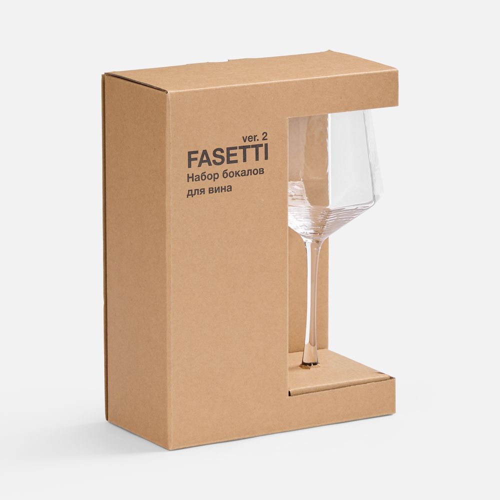 Набор из 2 бокалов для вина Fasetti, ver.2, 19961.00