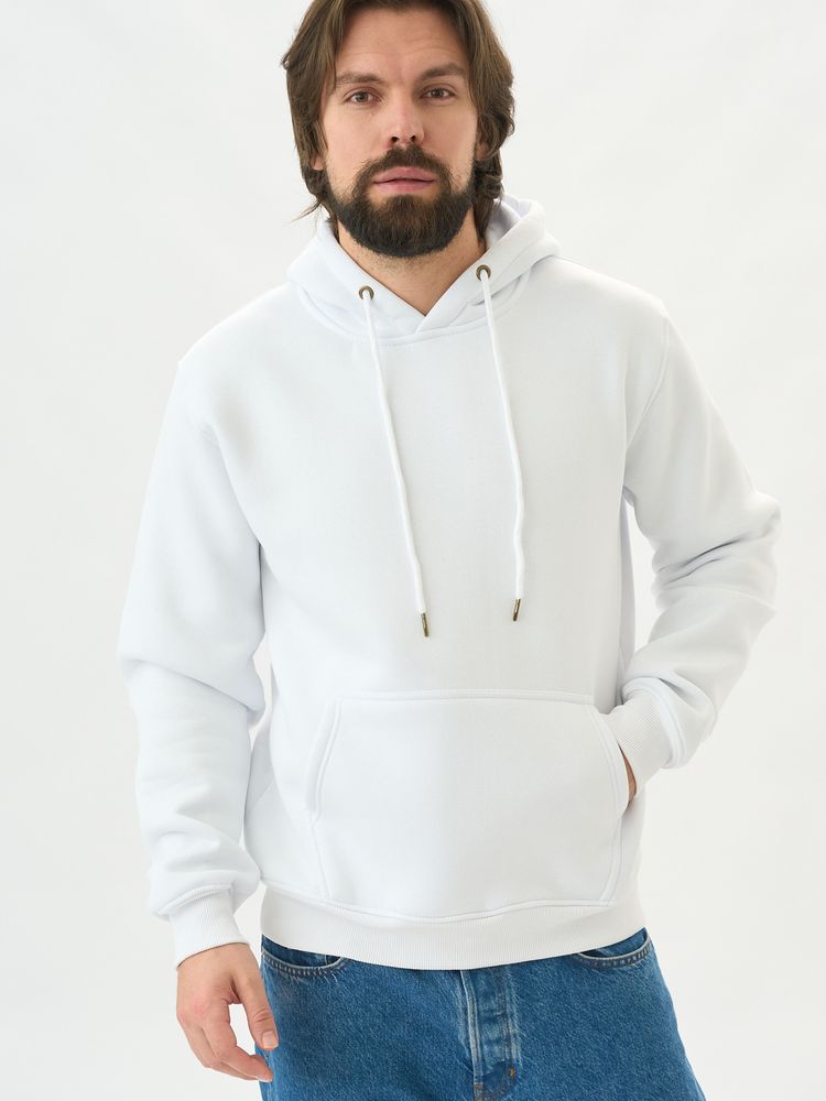 Худи Premium Heavy, белое, XS