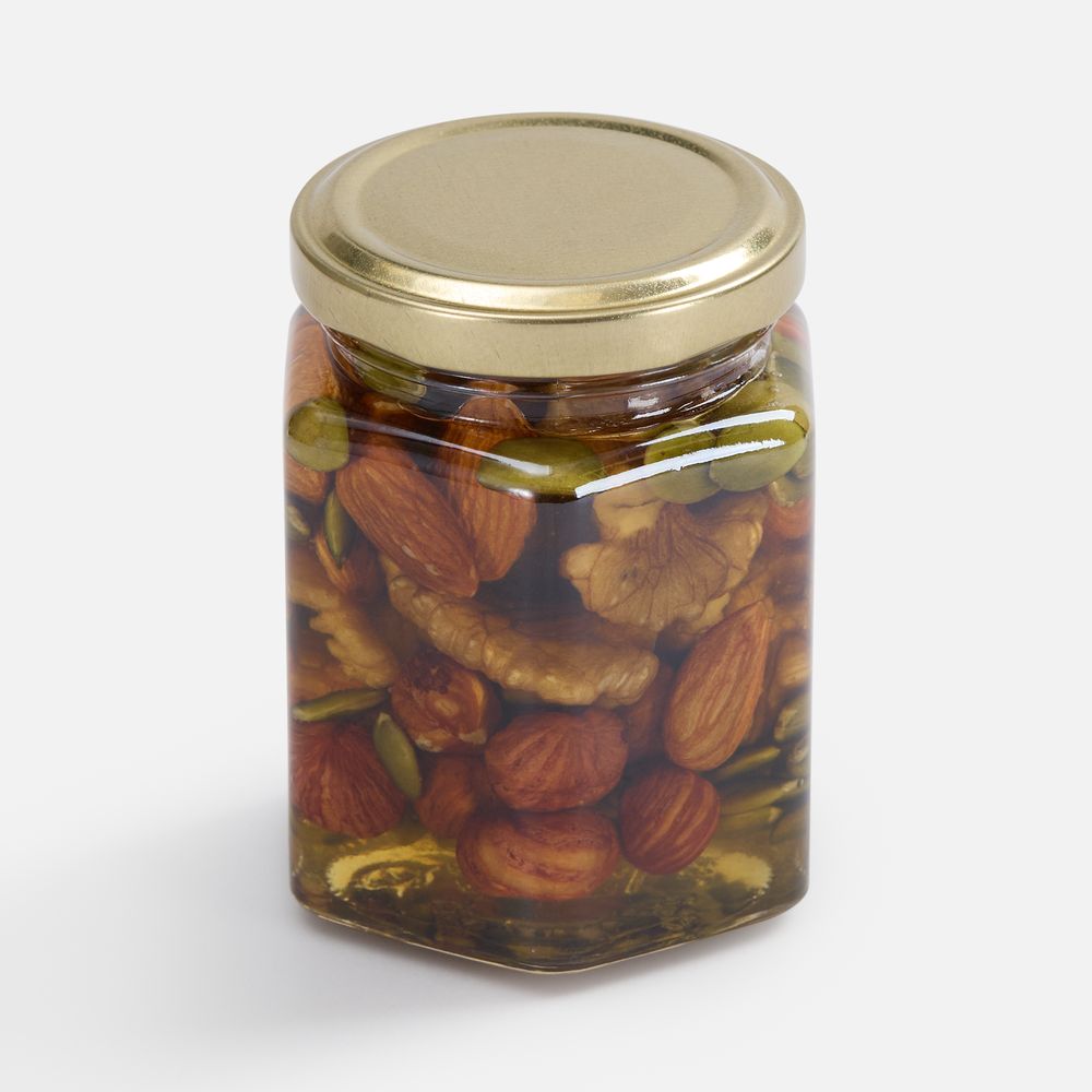Мед Allnutty с орехами, Мед Allnutty, ассорти