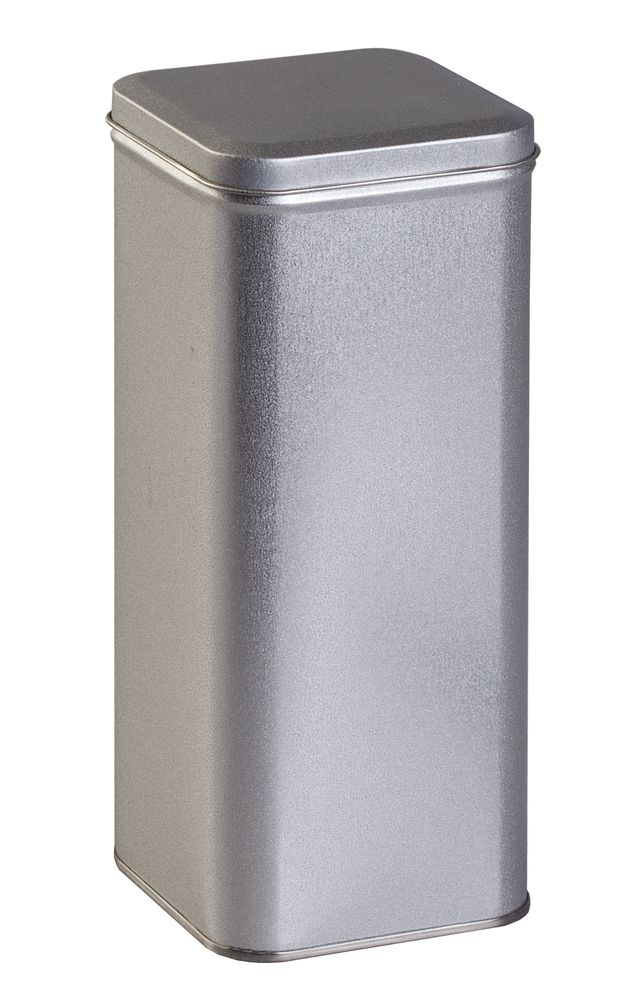 Коробка Pragmax High, прямоугольная, серебристая, 5586