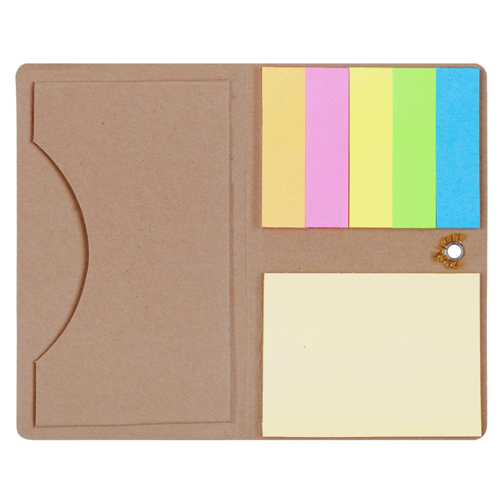 Футляр для визитки Eco Holder со стикерами, крафт, 5598.66