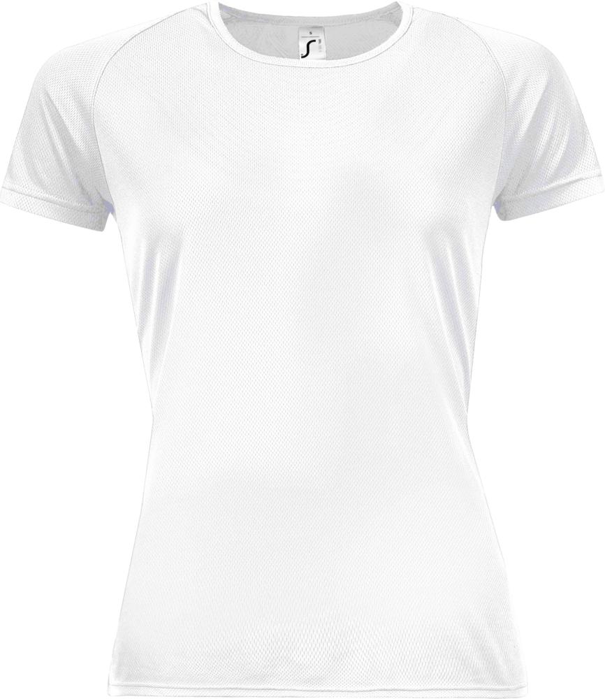 Футболка женская Sporty Women 140, белая, S